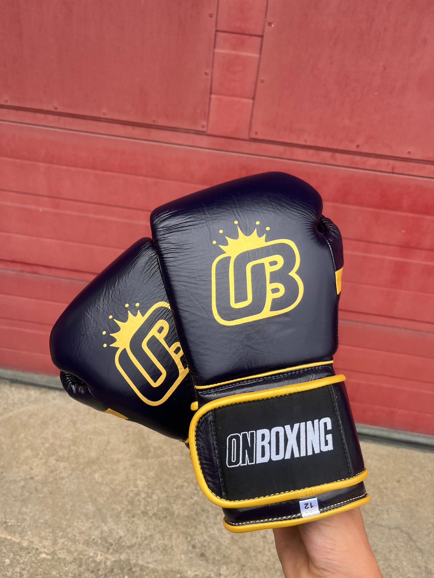 ON BOXING KINGPIN-X - Navy Blue Gold